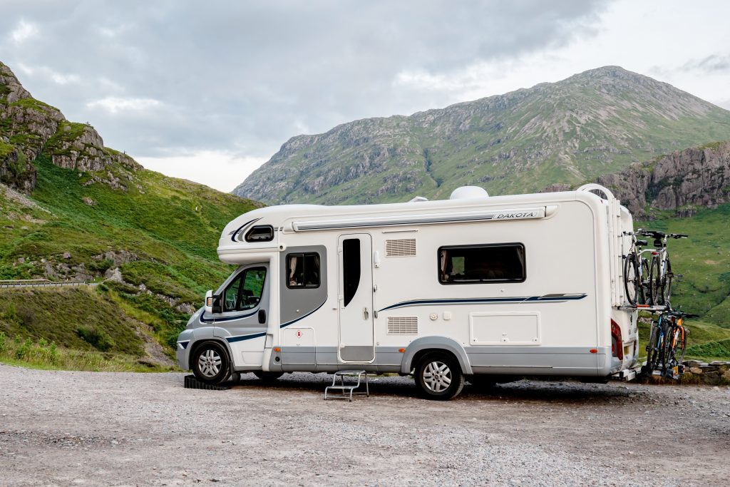 places to visit with a motorhome in scotland
